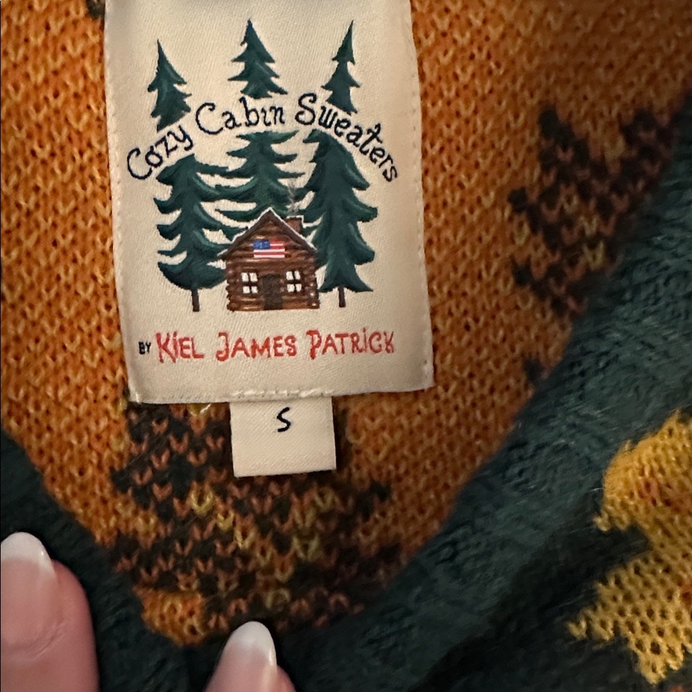 KJP Cozy Cabin Sweater Leaf 🍂 pattern - Picture 2 of 5